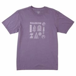 Billabong Mens Quantum Wave Washed Short Sleeve T Shirt