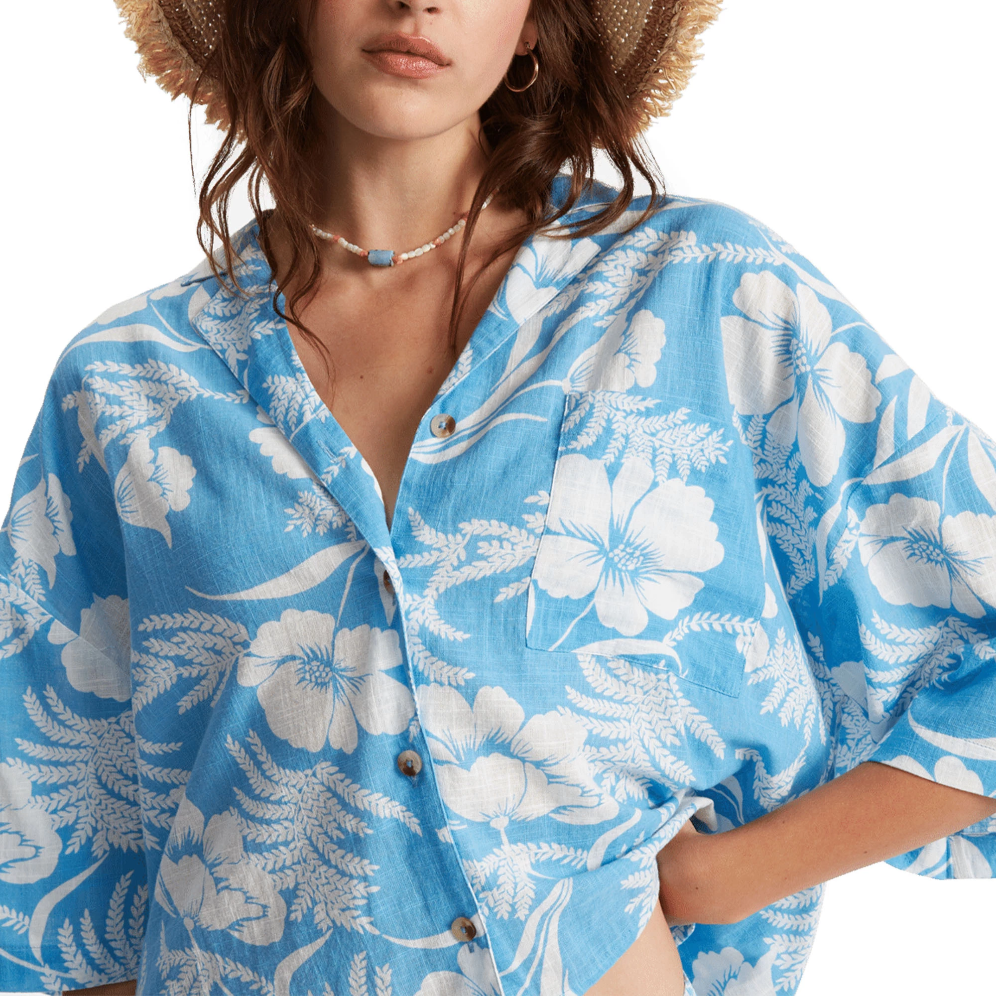 Billabong Womens All Good Button Down Top - Image 6