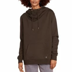 Volcom Womens Walk It Out High Neck Pullover Hoodie