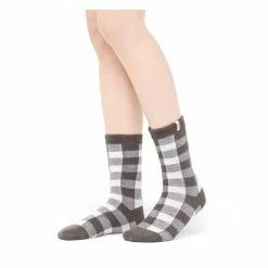 UGG Women's Vanna Check Fleece Socks