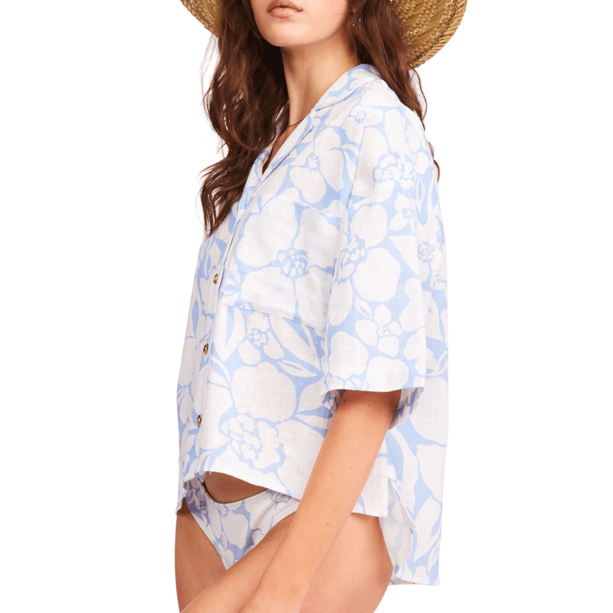 Billabong Womens All Good Button Down Top - Image 8