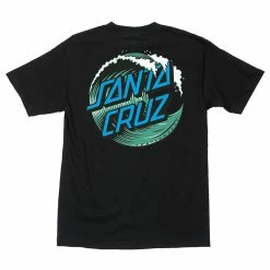 Santa Cruz Boys Wave Dot Santa Cruz T Shirt