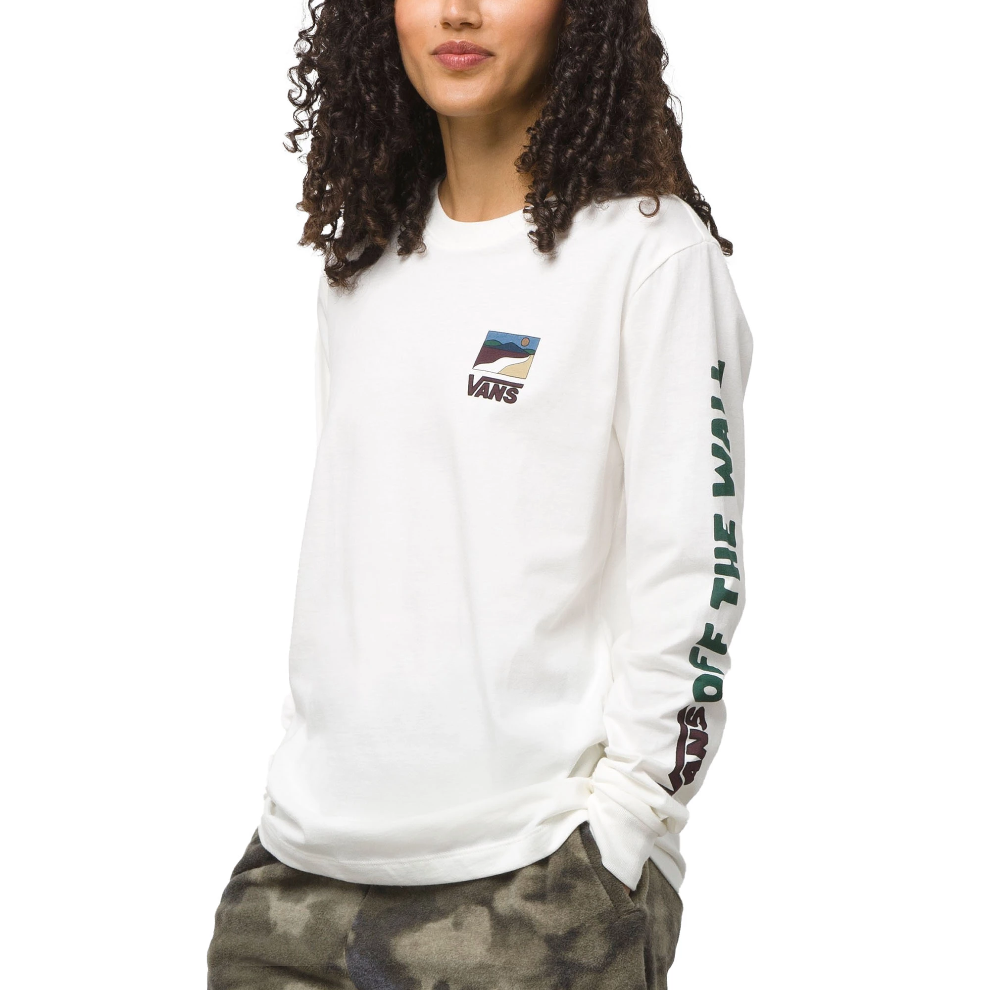 Vans Womens Sun Trail BFF Long Sleeve T Shirt - Image 2