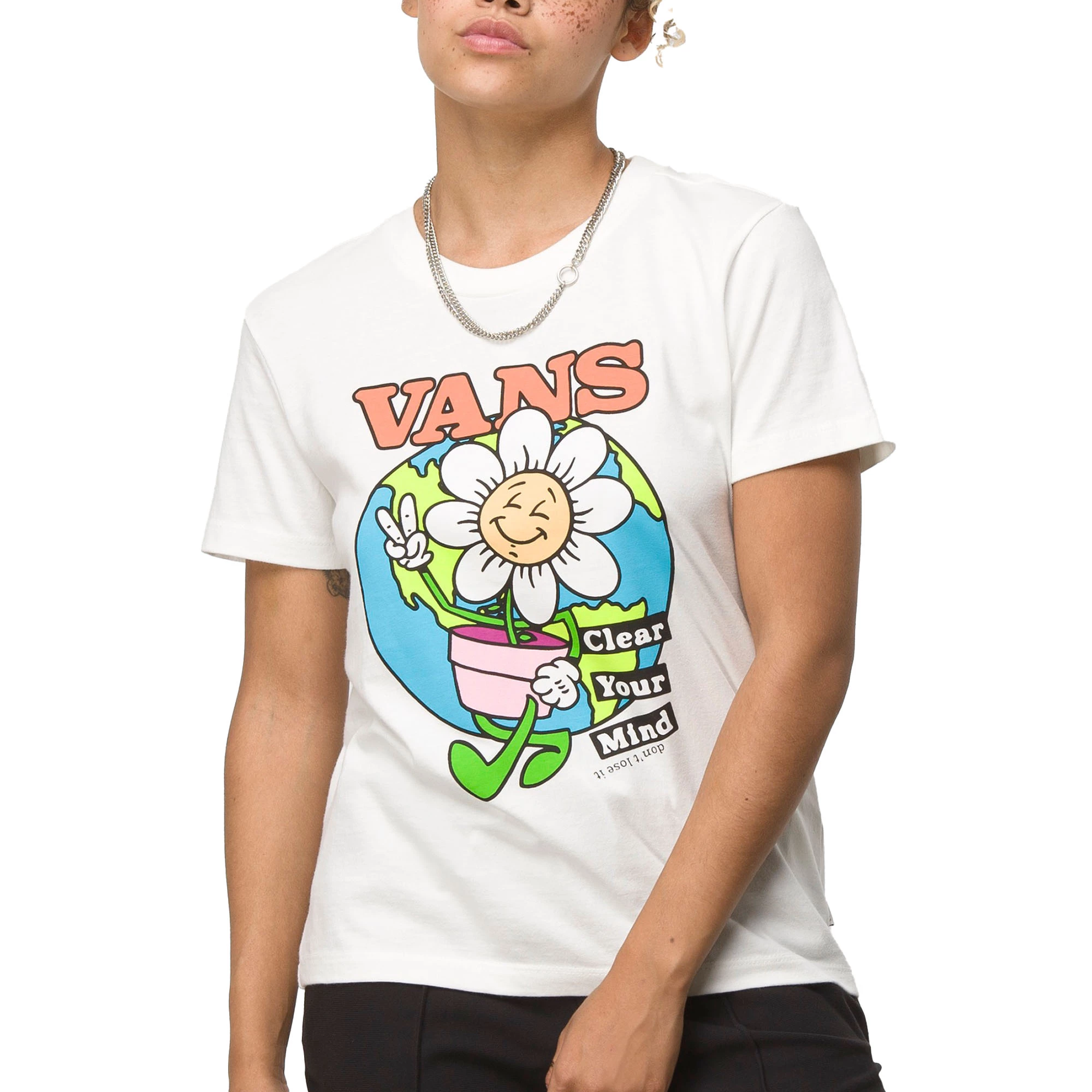 Vans Womens Clear Mind Crew T Shirt