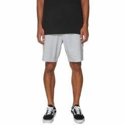 O'Neill ONeill Mens Stockton Stripe 19" Hybrid Shorts