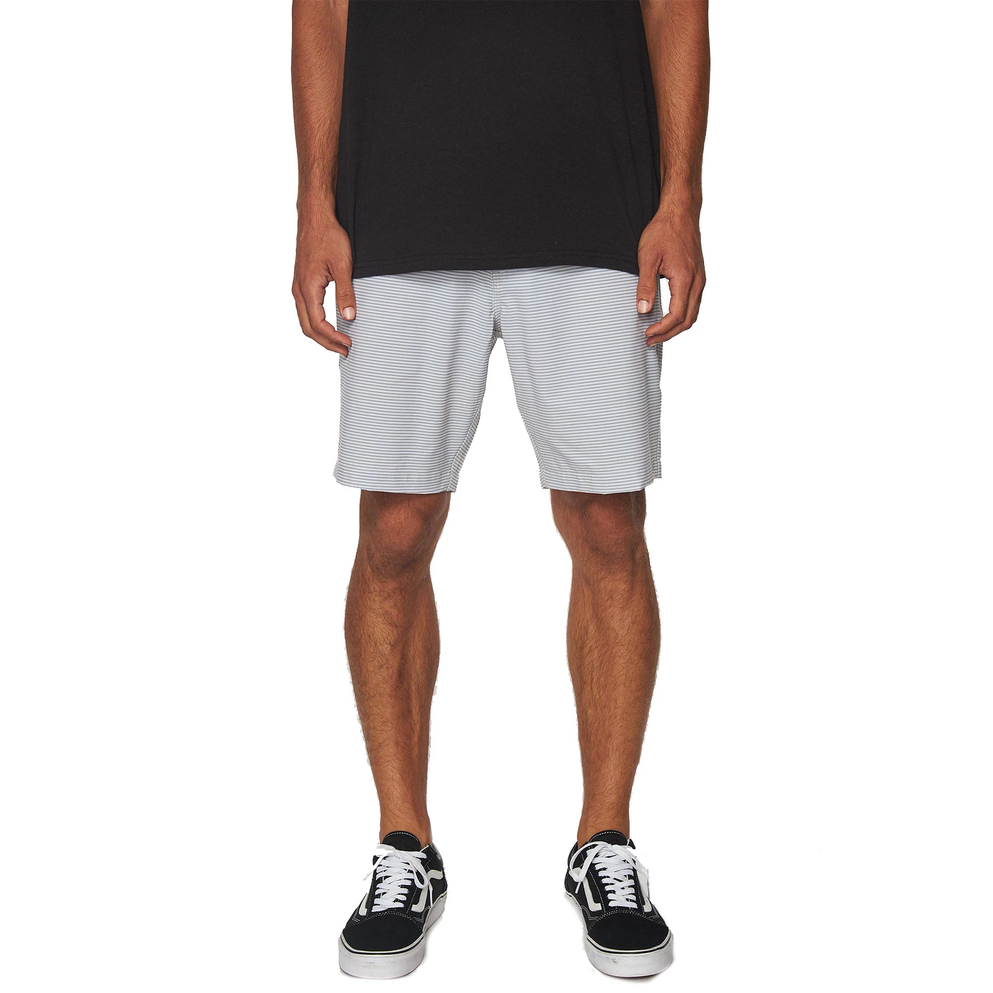 O'Neill ONeill Mens Stockton Stripe 19" Hybrid Shorts