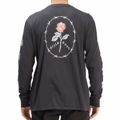 Billabong Mens Peace Wave Washed Long Sleeve T Shirt
