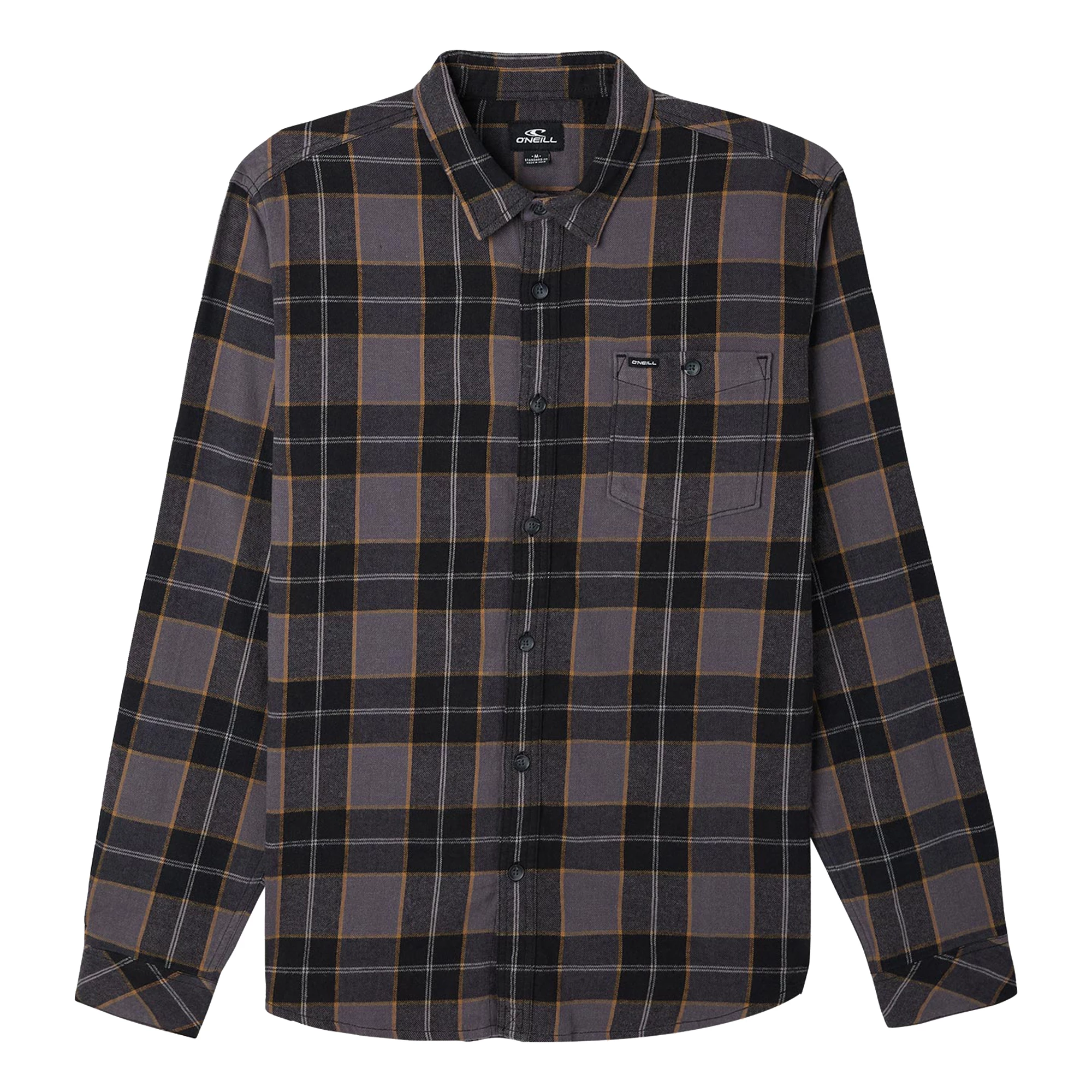 O'Neill ONeill Boys Redmond Plaid Stretch Flannel Shirt