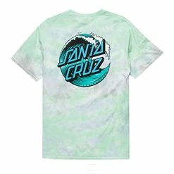 Santa Cruz Mens Wave Dot Short Sleeve Regular T Shirt