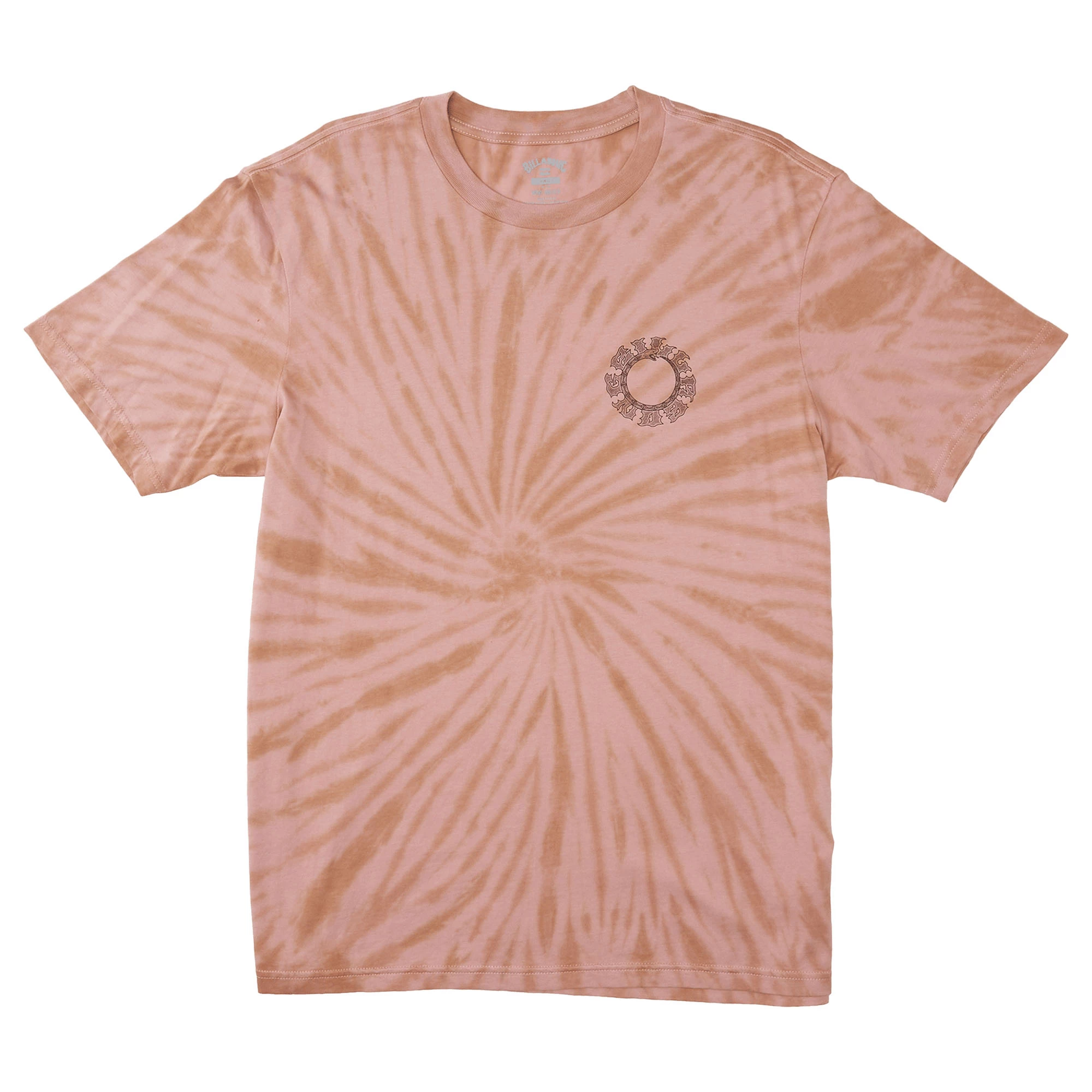 Billabong Mens Abyss Tie-Dye Short Sleeve T Shirt - Image 2