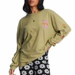 Billabong Womens Take It Easy Long Sleeve T Shirt