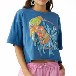 O'Neill ONeill Womens Parrots Short Sleeve T Shirt