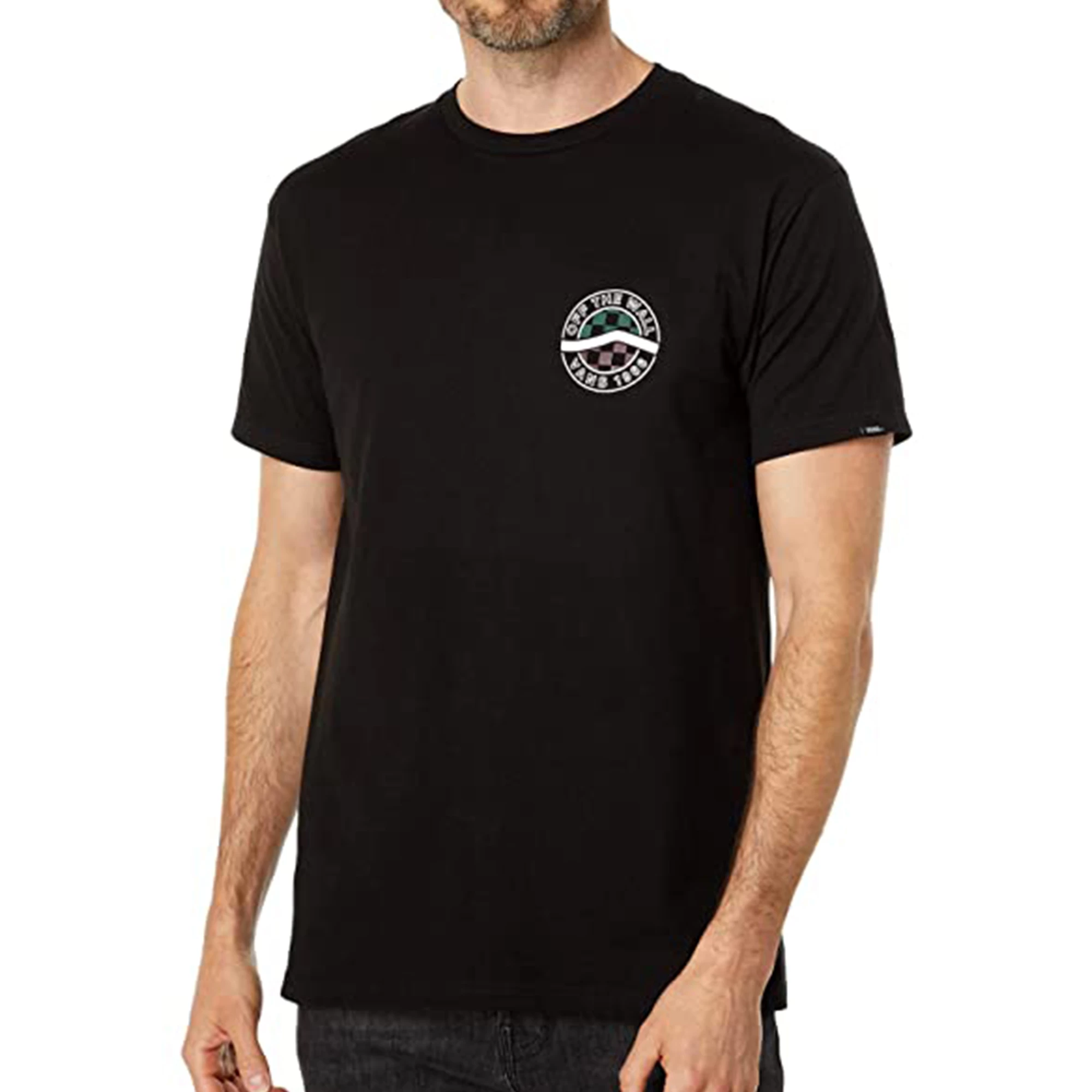 Vans Mens Circle Sidestripe T Shirt - Image 2