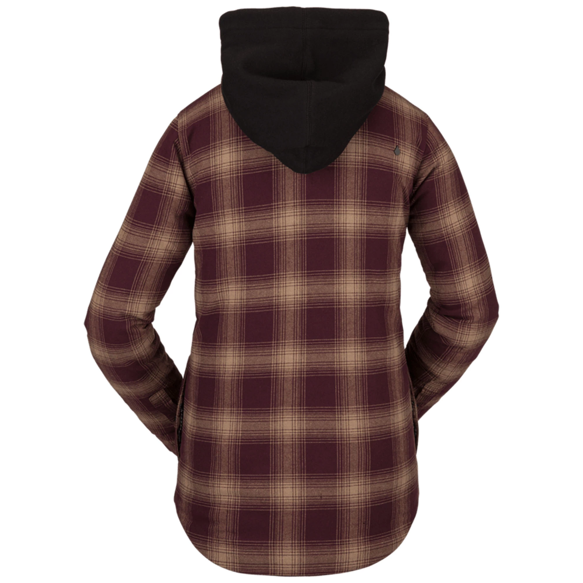 Volcom Women's Hooded Flannel Jacket - Image 2