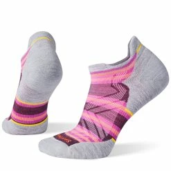 Smartwool Womens Run Targeted Cushion Stripe Low Ankle Socks