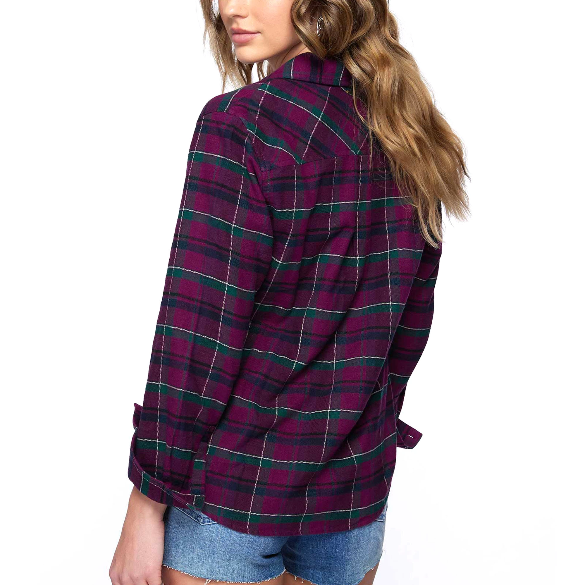 O'Neill ONeill Womens Logan Flannel Top - Image 2