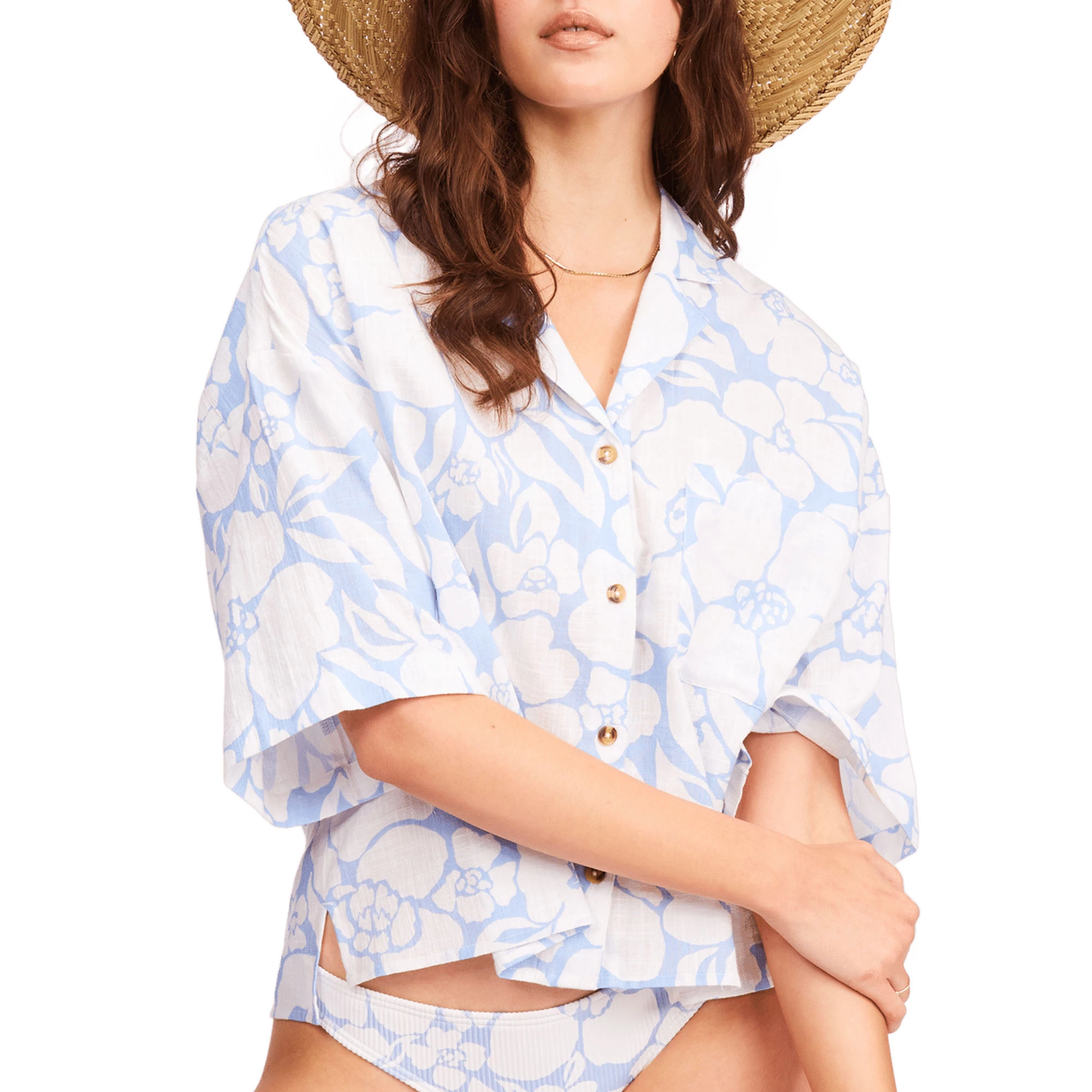 Billabong Womens All Good Button Down Top - Image 3