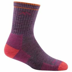 Darn Tough Vermont Womens Hiker Micro Crew Midweight Hiking Socks