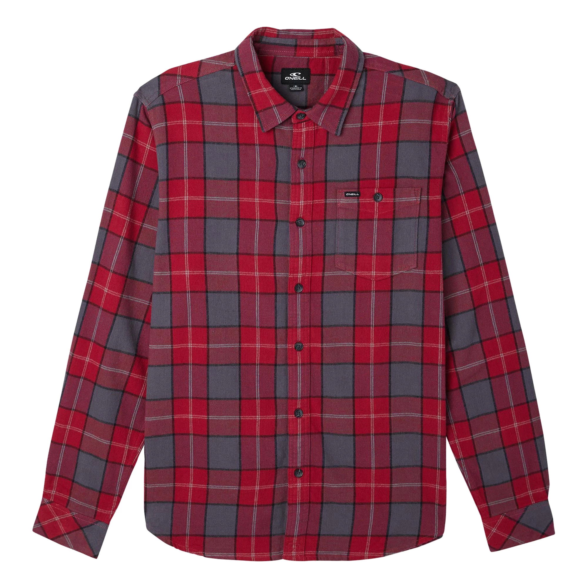 O'Neill ONeill Boys Redmond Plaid Stretch Flannel Shirt - Image 3