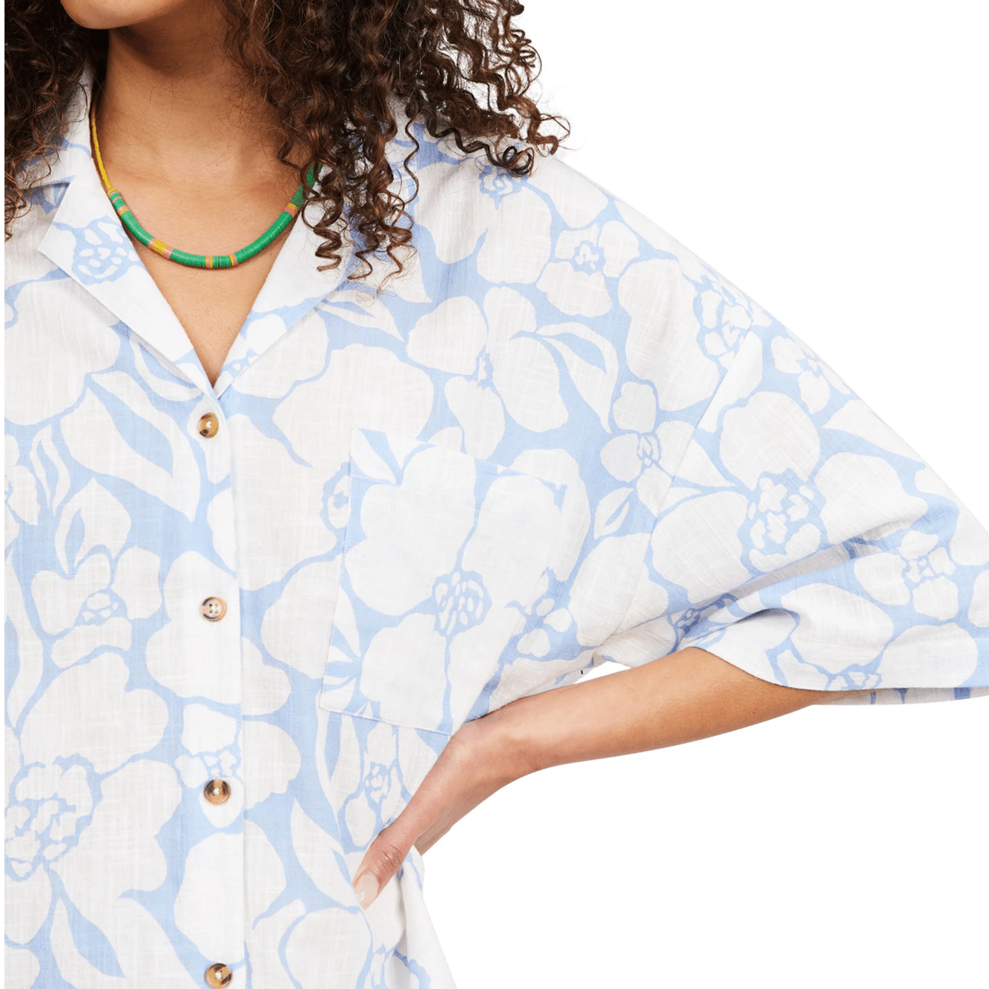 Billabong Womens All Good Button Down Top - Image 9