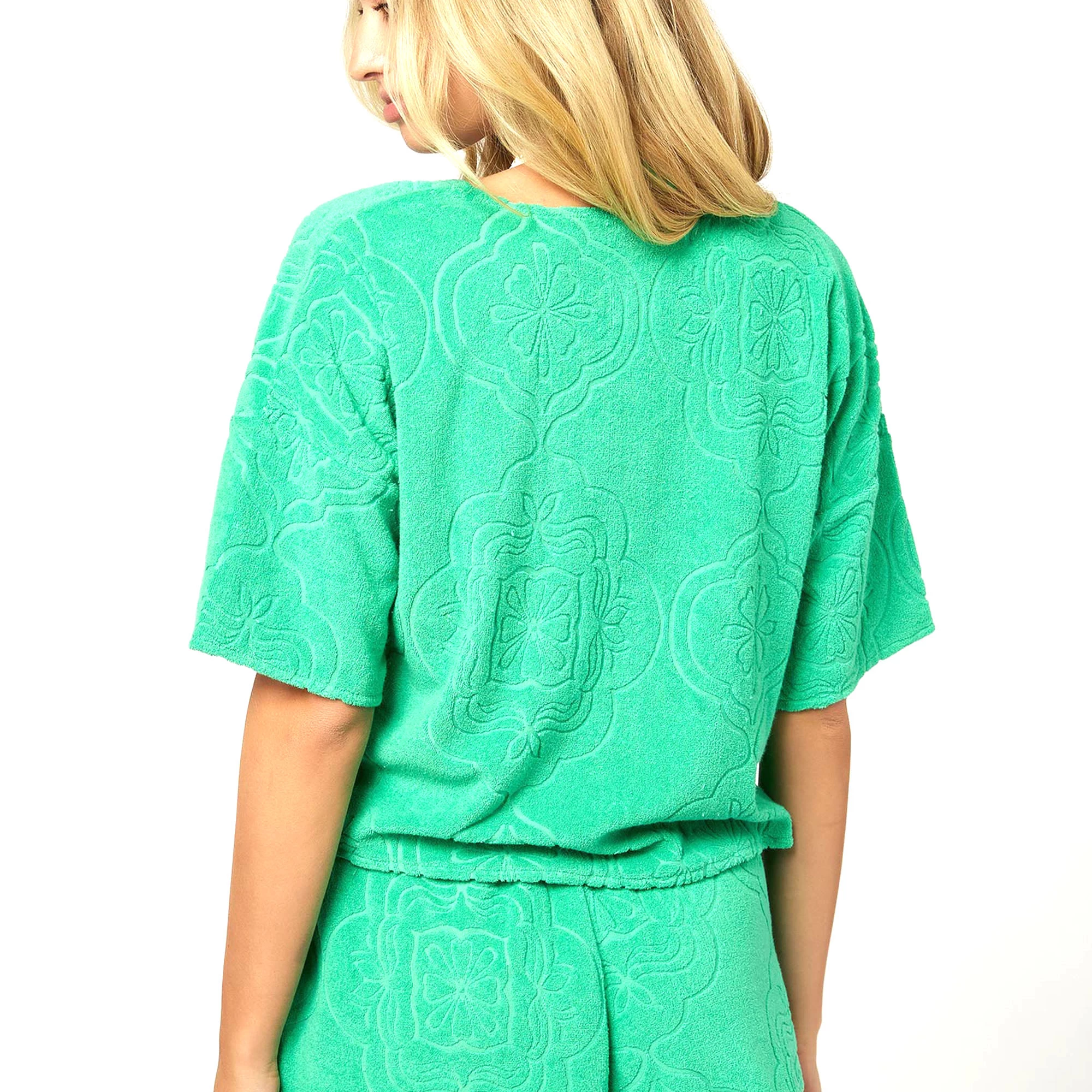 O'Neill ONeill Womens Cabana Tile Terry Top - Image 2