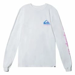 Quiksilver Mens Omni Logo Long Sleeve T Shirt