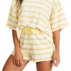 Billabong Womens Feeling Free Elasticated Cotton Shorts