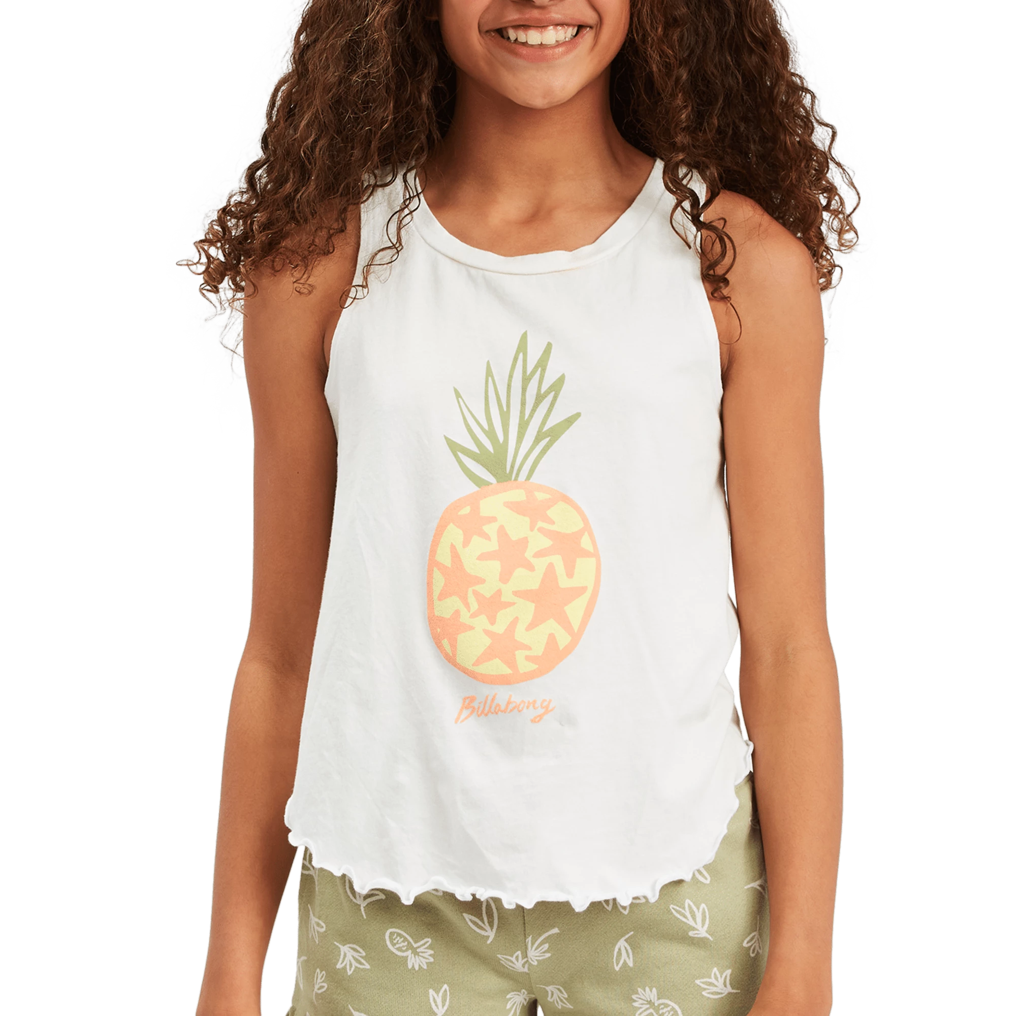 Billabong Girls Everyday Sunshine Graphic Tank Top
