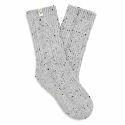 UGG Womens Radell Cable Knit Crew Socks