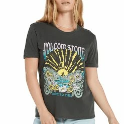 Volcom Womens Truly Ringer T Shirt