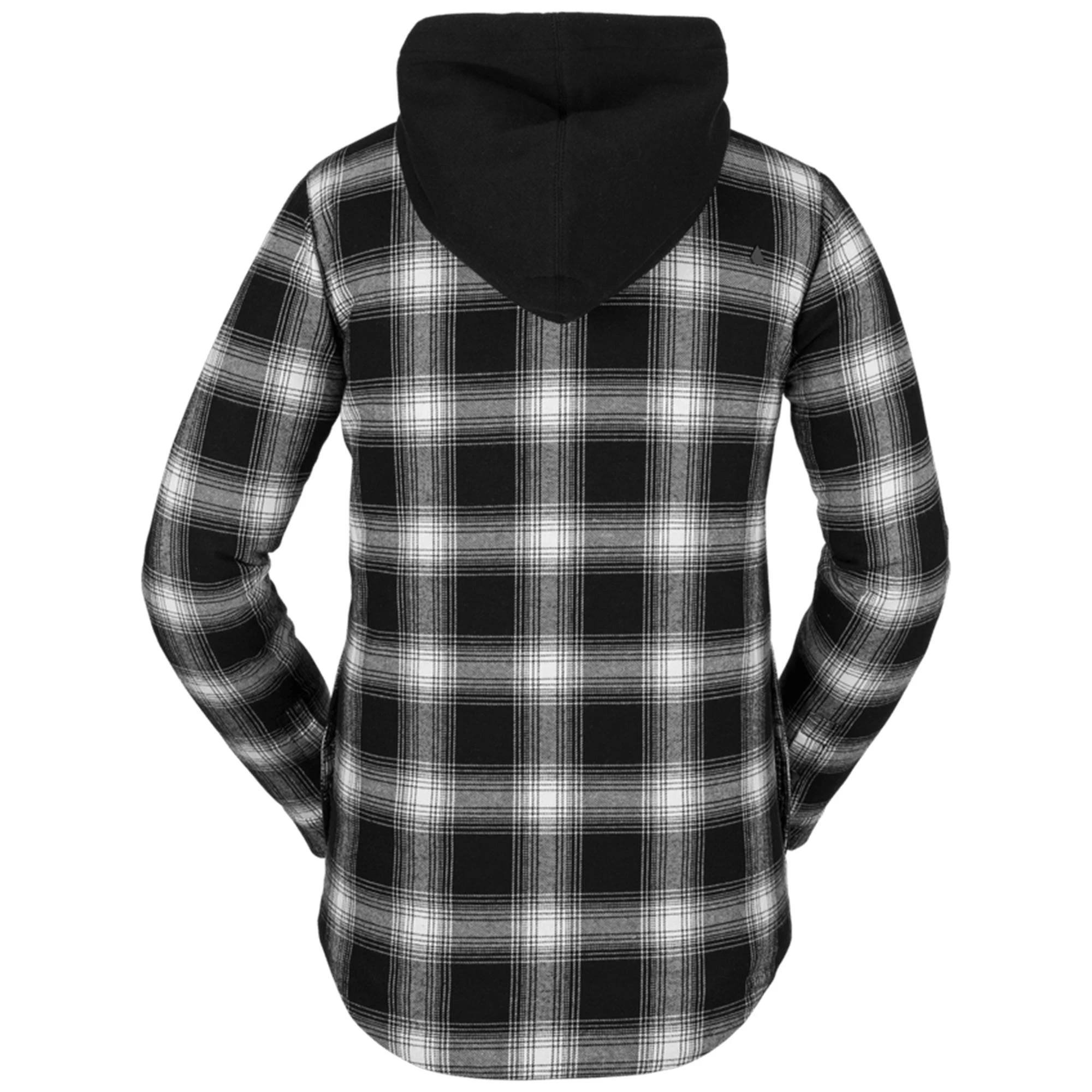 Volcom Women's Hooded Flannel Jacket - Image 6