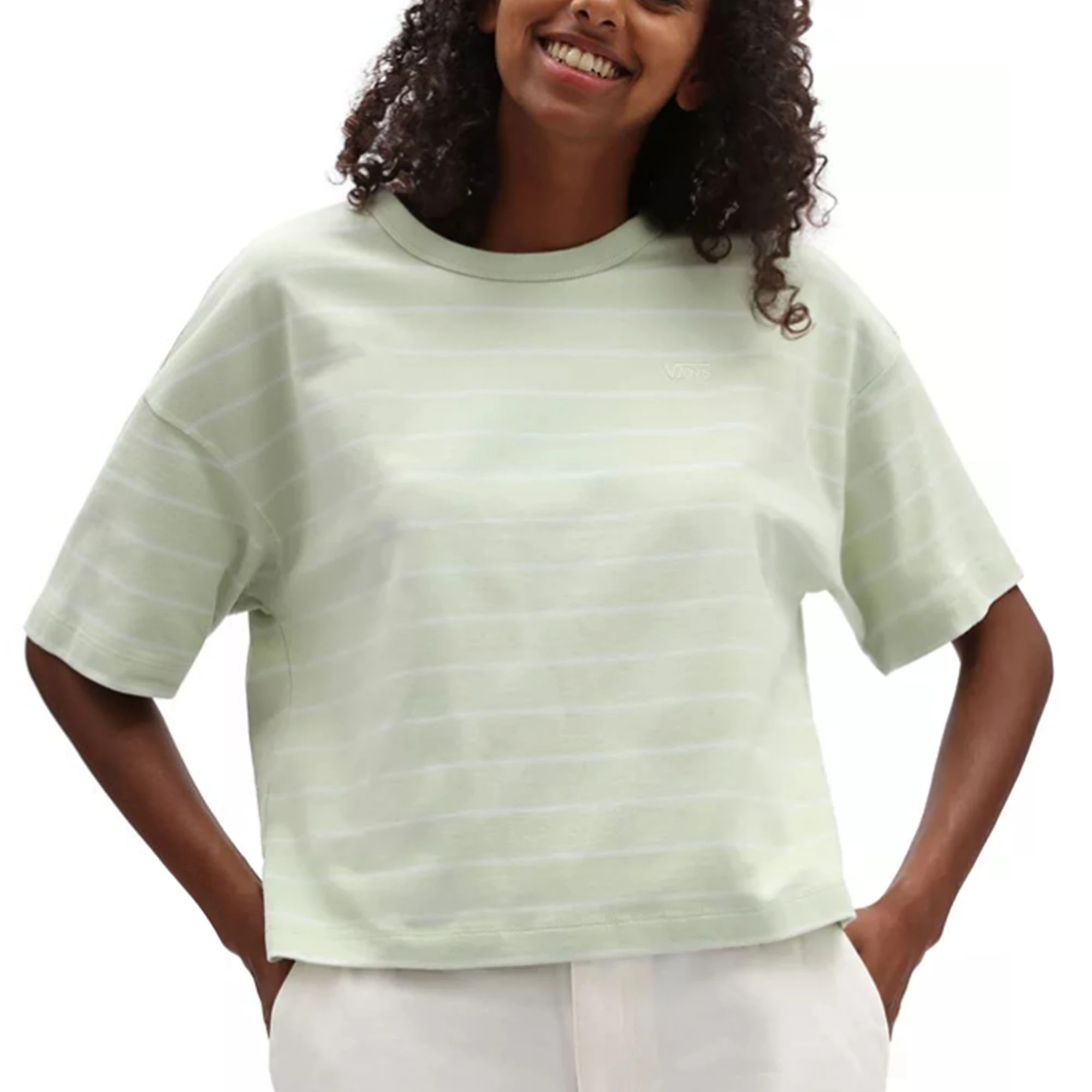 Vans Womens Time Off Stripe T Shirt