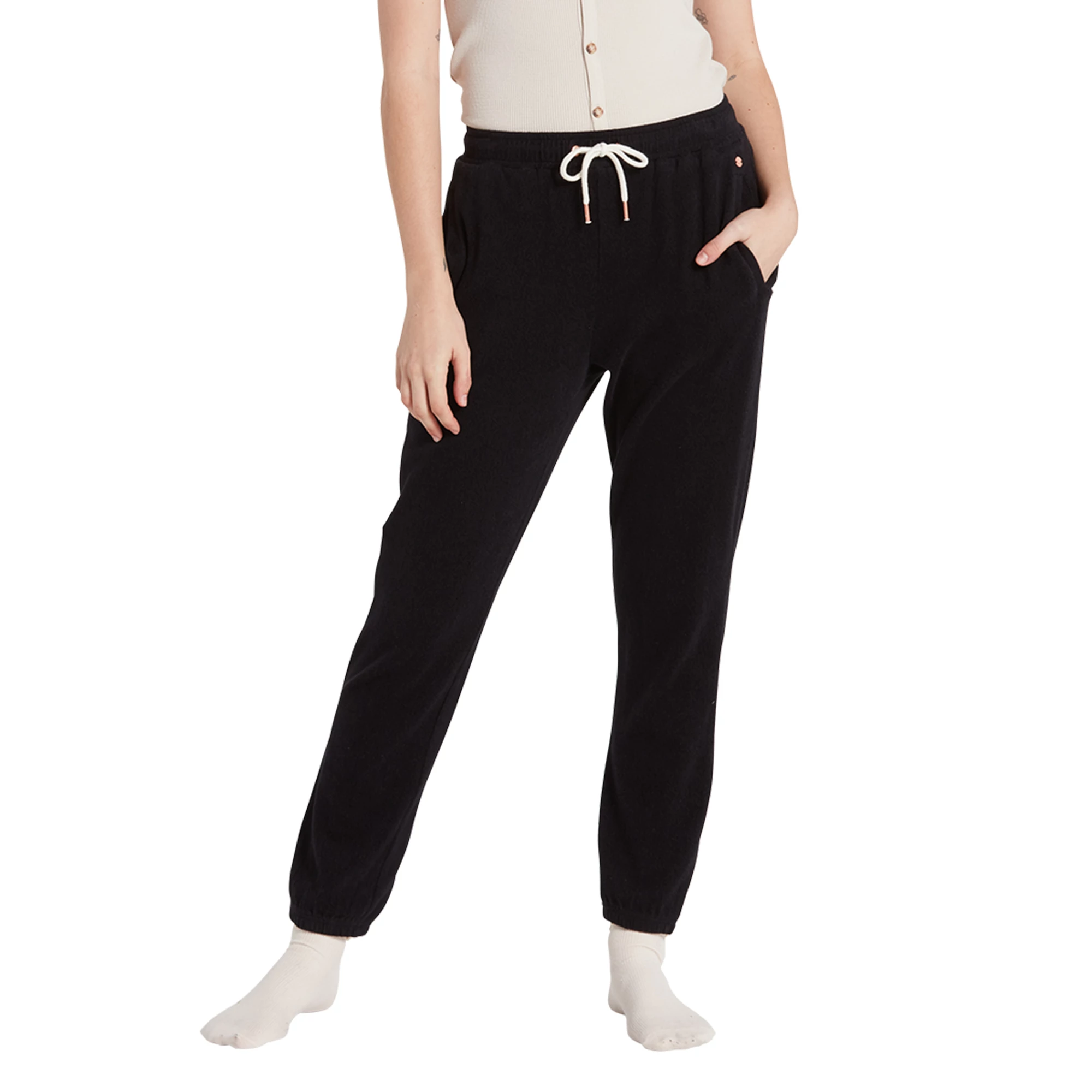 Volcom Womens Lived In Lounge Fleece Pants - Image 3