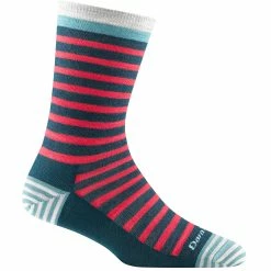 Darn Tough Vermont Womens Morgan Crew Lightweight Lifestyle Socks